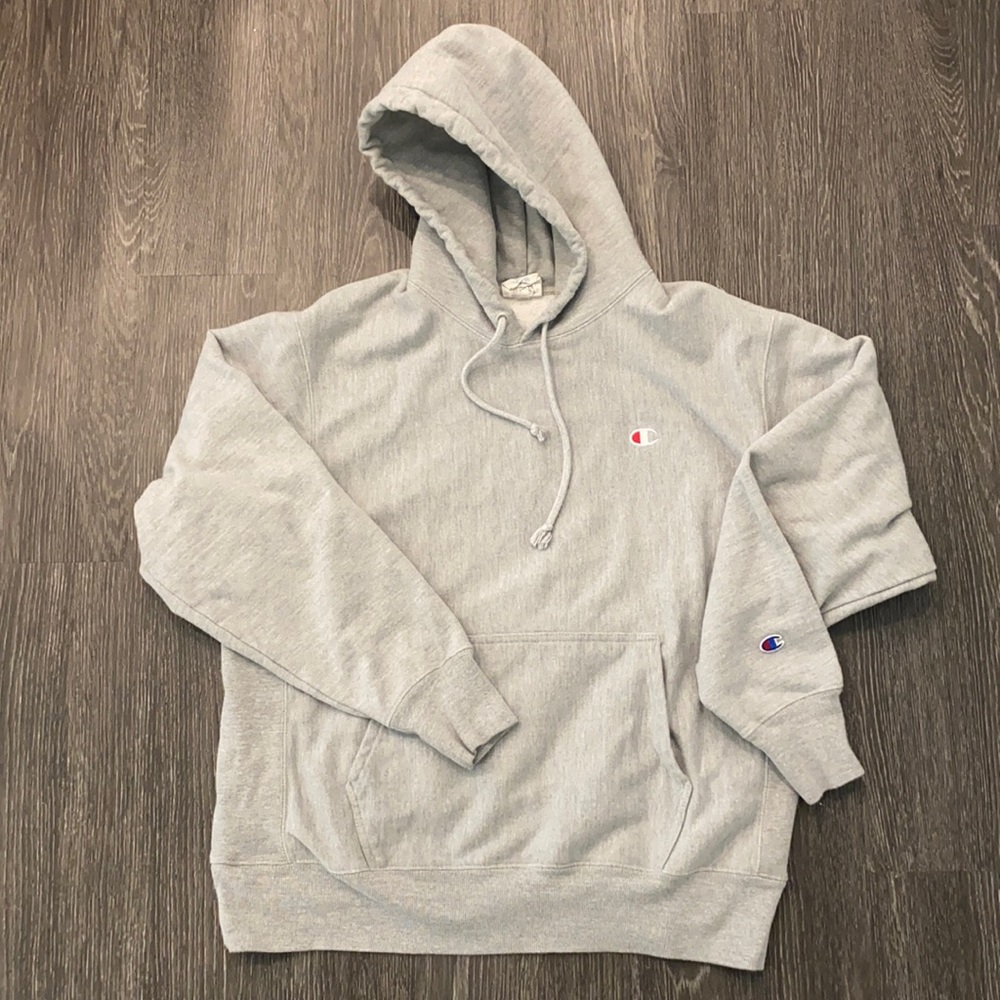 XL Grey Champion Hoodie